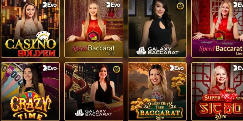 Tổng hợp các tựa game casino Vicclub đổi thưởng