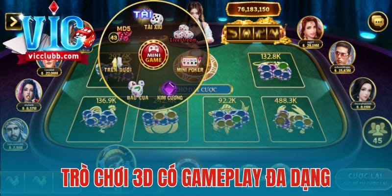 Đôi nét về game 3D Vicclub